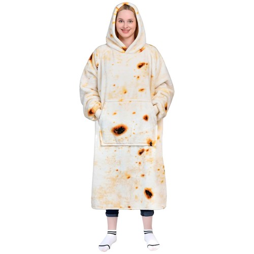 Coperta con cappuccio - , in
