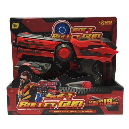 Pistola giocattolo soft bullet - pistola,