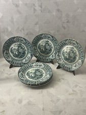 ? 6 piatti porcellana wedgwood cairo verde