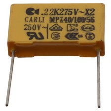 Capacitor .22K275V~ X2 250V