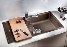 BLANCO 526023 Lavello da Cucina Zia XL 6S Nero Silgranit Puradur 100x50