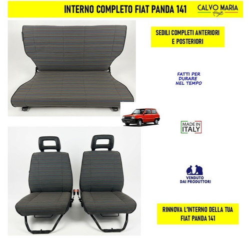 Interno completo fiat panda - completo,