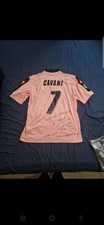 maglia autografata Palermo indossata da Cavani durante Siena -Palermo