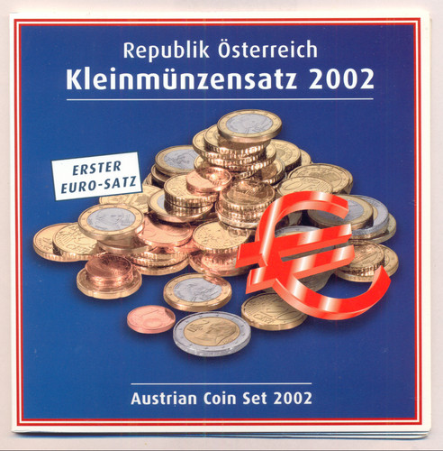 Austria serie monete - corso, da