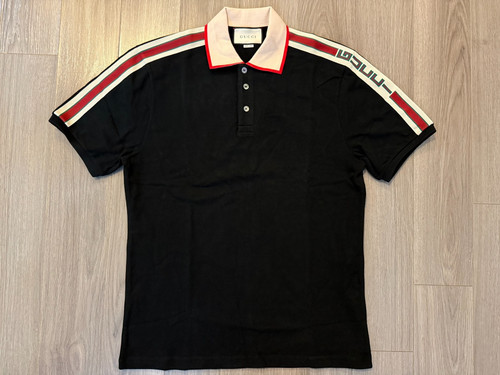 Polo gucci righe nera - a, taglia