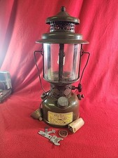 Lanterna carburante piombo benzina militare Coleman US Army 1958 vintage modello 252A