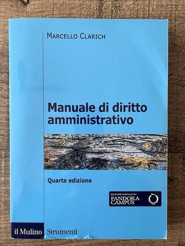 Manuale diritto amministrativo - manuale,