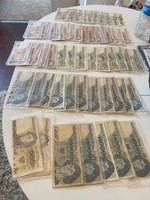 LOTTO 60 x vecchie banconote