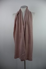 LIU JO SCIARPA UOMO DONNA UNISEX WOMAN MAN VINTAGE SCARF LANA ROSA PERLE