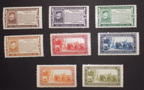San marino 1932 cinquantenario - 1932,