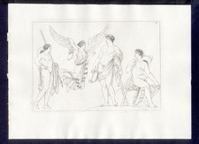 SCENA SU VASO ANTICO ,  di