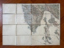 ANTICA mappa carta cartina