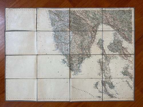 Antica mappa carta - antica,