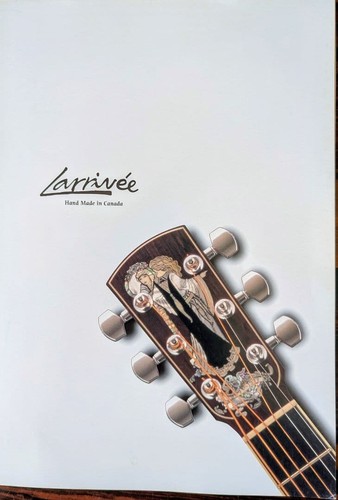 Catalog larrivee 1999 guitar - catalog,