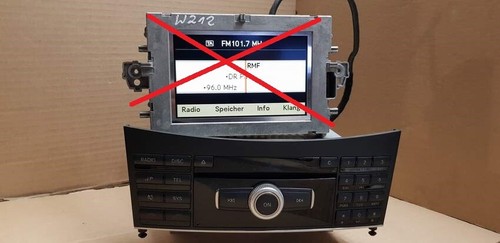 Radio 1cd mp3 mercedes w212 - mp3,