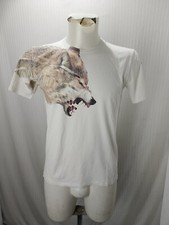 Articolo e3129 t-shirt uomo Marcelo Burlon bianca, taglia M, ascelle 46cm, spall