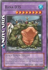 RANA D3S • (D.3.S. Frog) • Comune • SOI IT036 • 1Ed • Yugioh! • ANDYCARDS