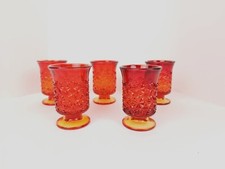 Set 5 Bicchieri Amberina