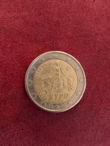 Moneta euro grecia 2002 - 2002, con