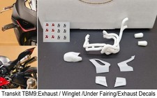 1/12 Transkit Scarico Exhaust