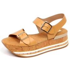 F4114 sandalo donna dark beige