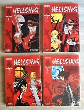 lotto HELLSING 1 2 3 4 Kohta HIRANO Dynamic Italia manga 1998 PRIMA EDIZIONE