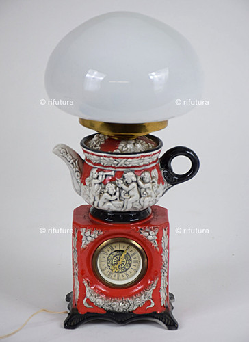 Lampada orologio comò - lampada,