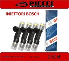 BOSCH Kit 4 Iniettori FIAT