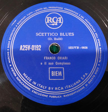 78 giri-10"FRANCO CHIARI " NI