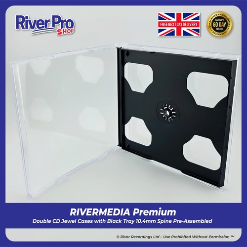 Custodie doppio plastica - plastica, cd