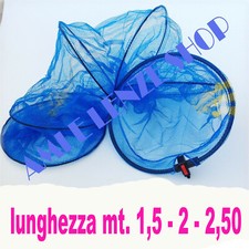 nassa pesca porta pesci rete fitta pesca mare lago fiume retino portapesce vivo 