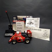 Modellino Mini go kart GiG Nikko scala 1/12, radiocomando e scatola originale