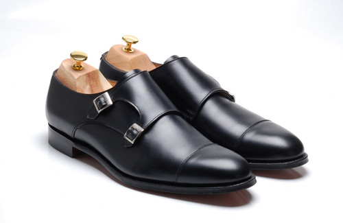 Scarpe cheaney nere con doppio - scarpe,