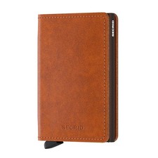 Portafoglio Slim Cognac