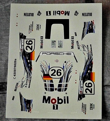 Decal porsche 911 - porsche, gt1