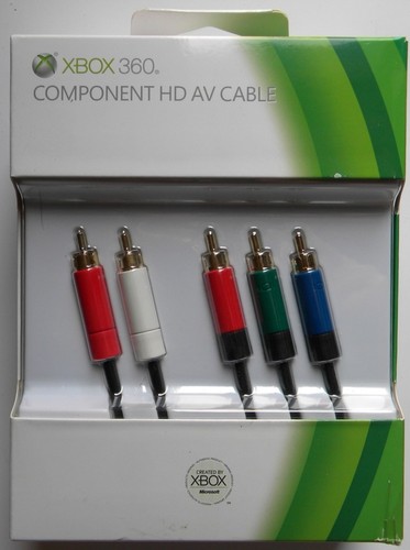 Xbox 360 component cable - hd,
