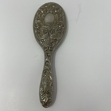 Antico manico pennello argento