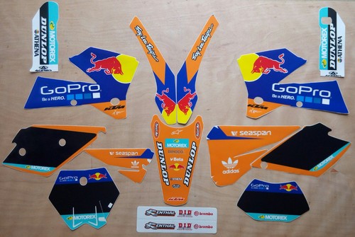 Kit grafiche adesivi per ktm - grafiche,