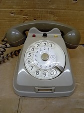 Telefono disco bigrigio - telefono,