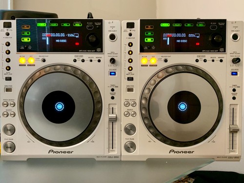 Coppia pioneer cdj - pioneer, cdj-850-w