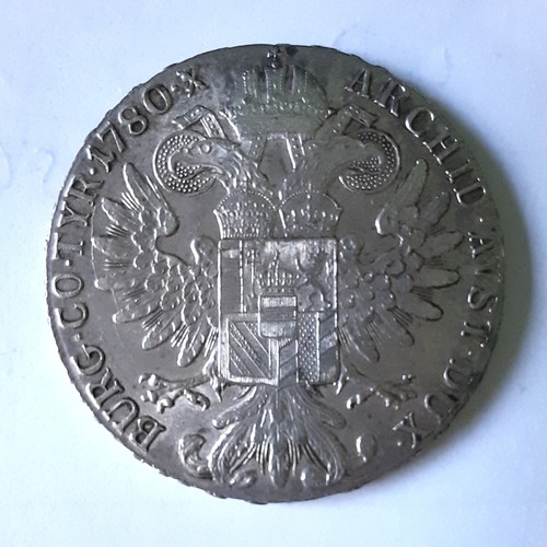 Tallero maria teresa 1780 - maria,