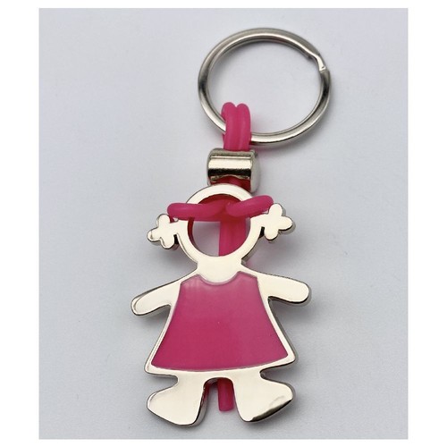 Pezzi portachiavi rosa - pezzi,