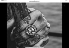 pirates skull ring anello