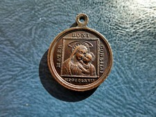 MEDAGLIA VOTIVA 1867 MADONNA