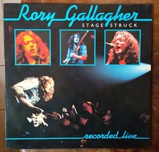 LP RORY GALLAGHER STAGE STRUCK RECORDED LIVE 1980 Vinile ITA Leggere Descrizione