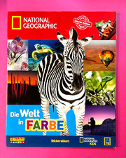 PANINI ALBUM VUOTO NATIONAL GEOGRAPHIC DIE WELT IN FARBE 2014 (V118N)
