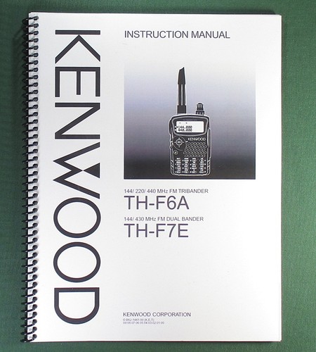 Kenwood f6a th f7e - kenwood, th-f6a
