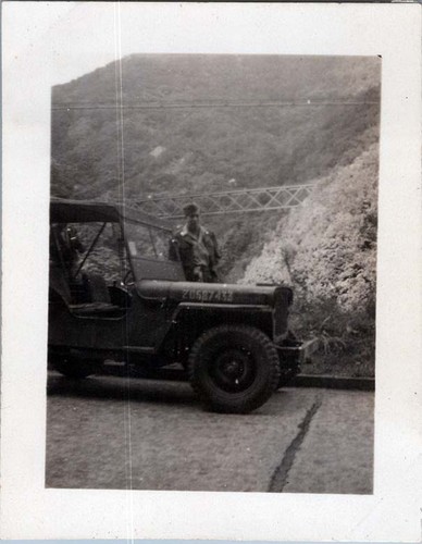 Ww2 foto soldato jeep - in,