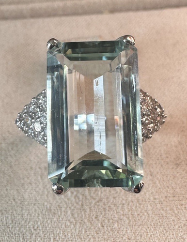 Anello oro bianco 18kt - oro, con