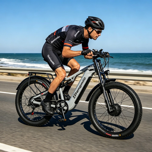 Bici elettrica fat tyre - elettrica, 26"
